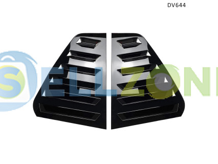 Διακοσμητικές γρίλιες για πίσω πλαϊνά παράθυρα VW GOLF 6 08-12 - DV644